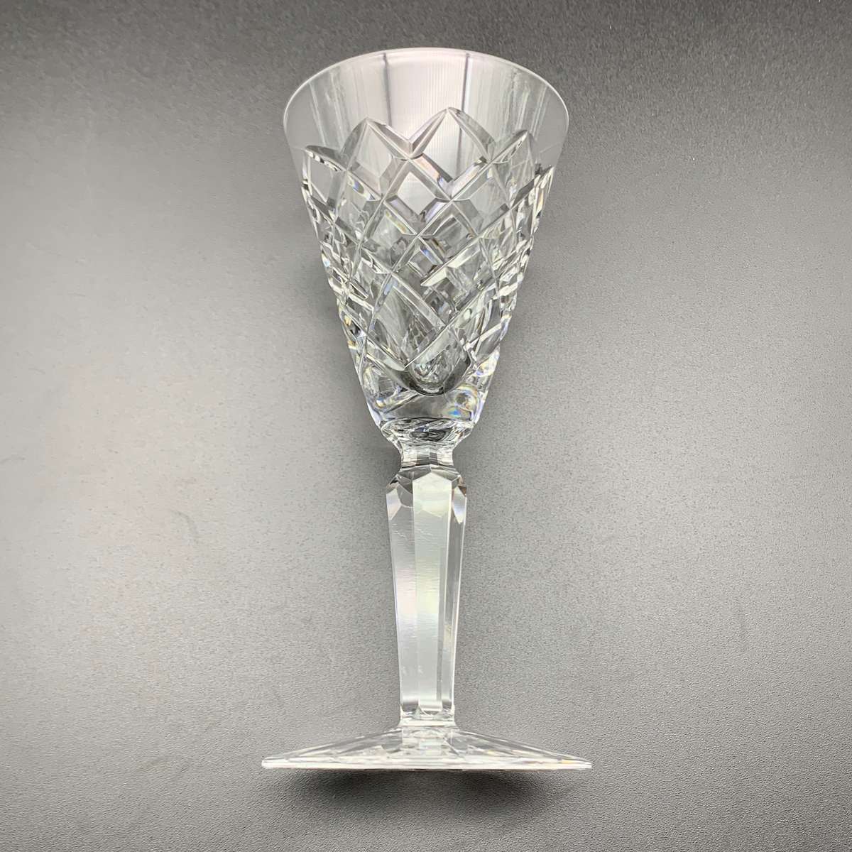 Six Waterford 'Tyrone' Crystal Sherry Glasses