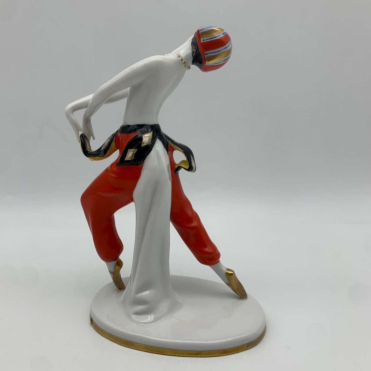 Scarce Art Deco 'Ballet Russe' Goebel Figurine