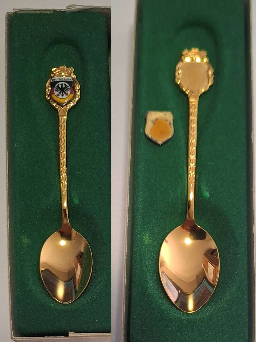 Spoon -  Germany -  Note Condition of Emblem -  In original box