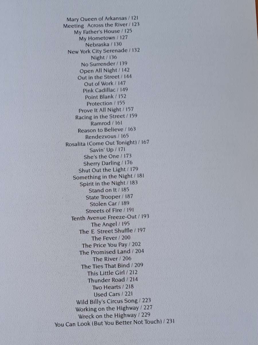 Bruce Springsteen Complete - Vintage Sheet Music Book  - 1986 -  Guitar