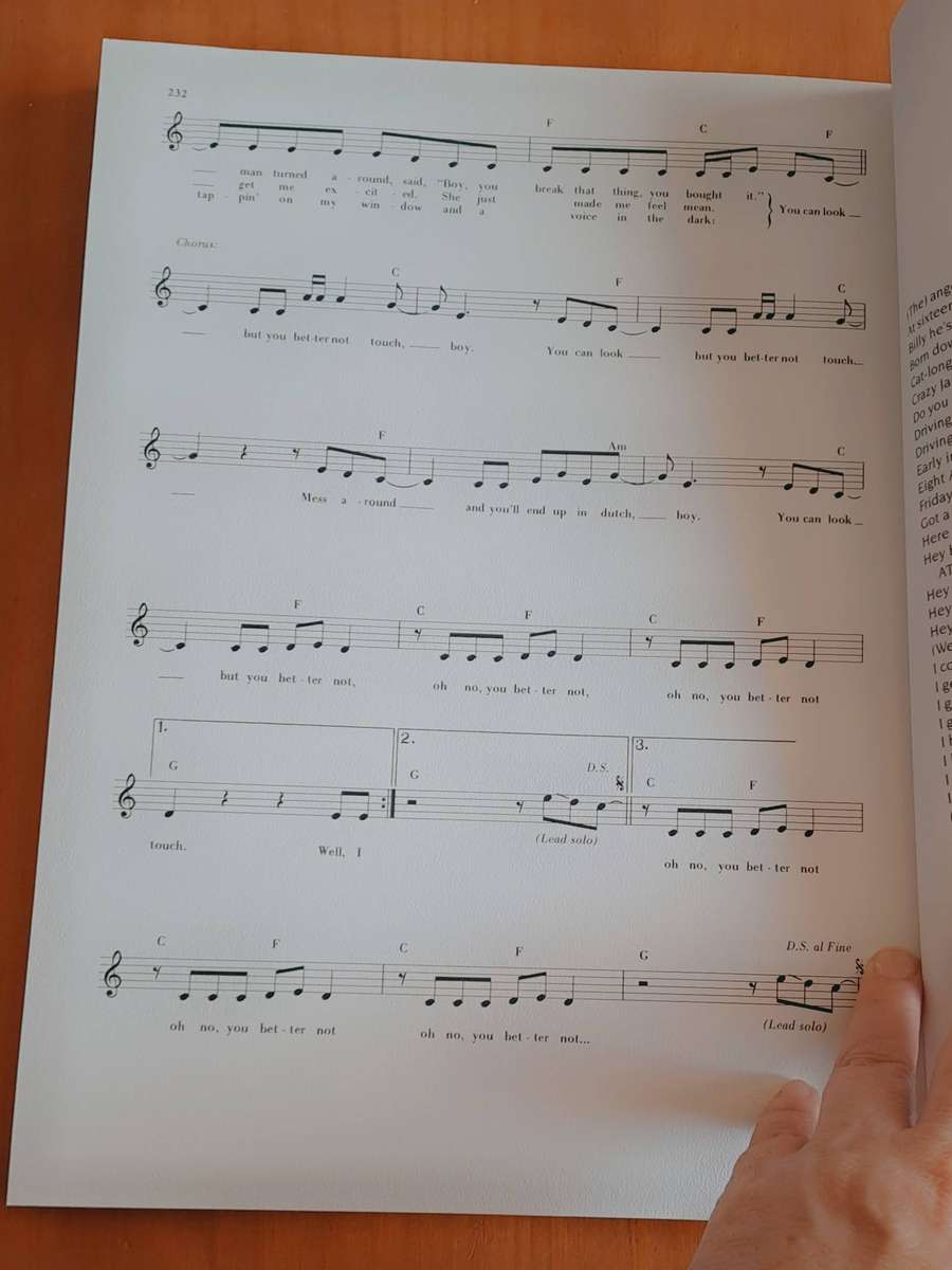 Book - Bruce Springsteen Complete - Vintage Sheet Music Book  - 1986 -  Guitar