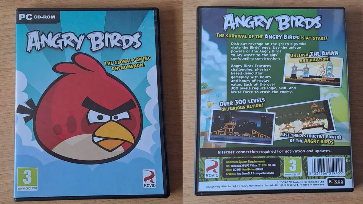 PC Game : Angry birds - Seasons