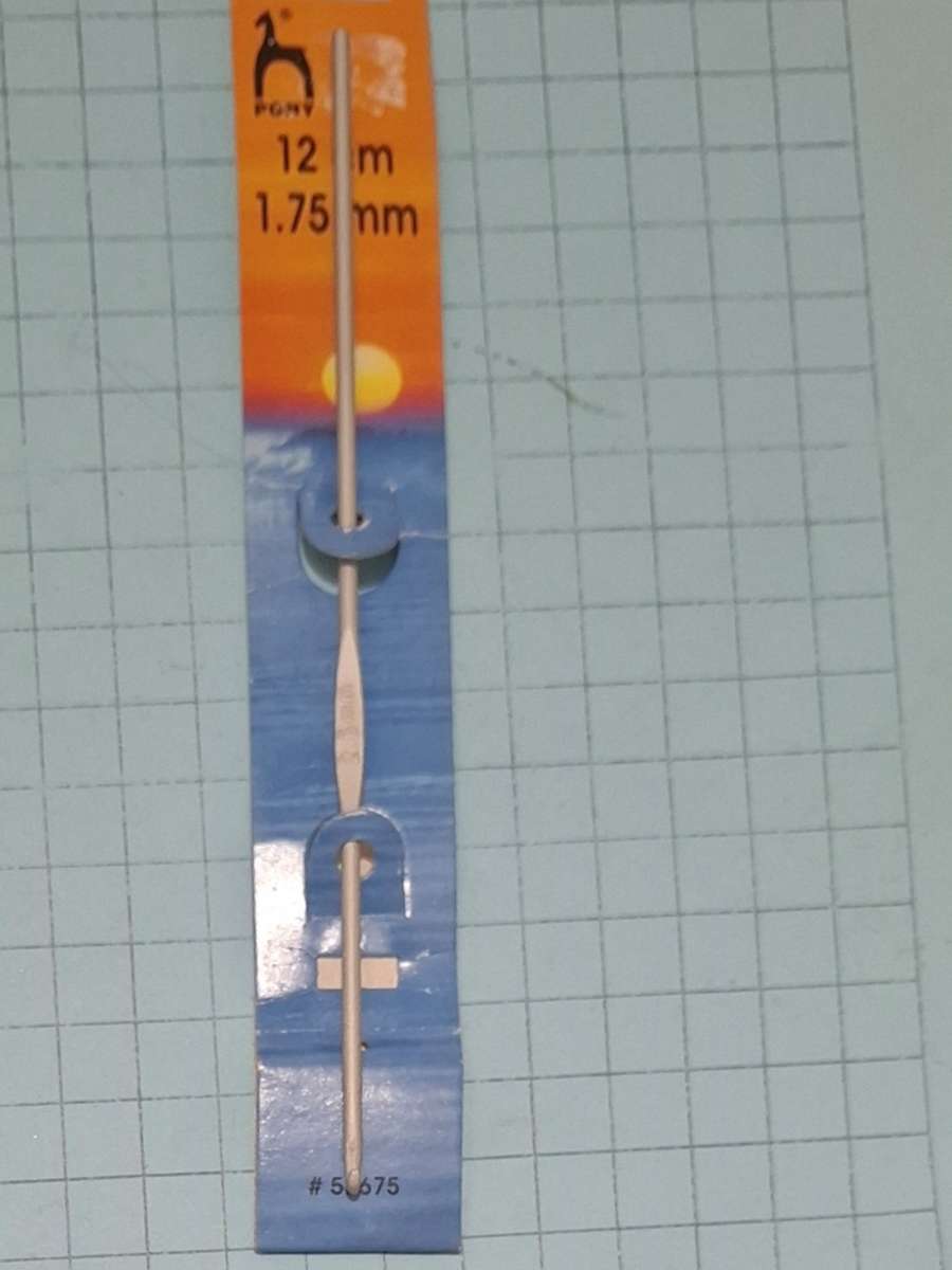 Crochet needle 12cm/1.75mm