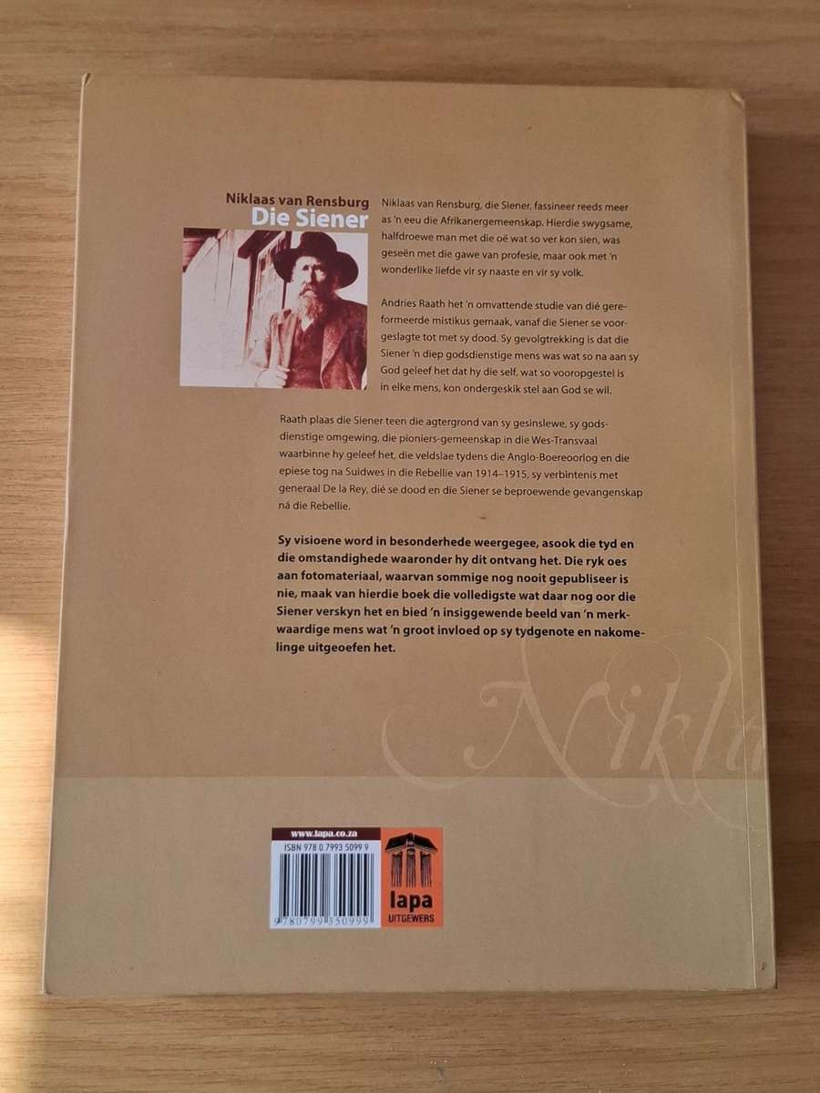 A.W.G Raath - Niklaas Van Rensburg: Die Siener -  Softcover - p432