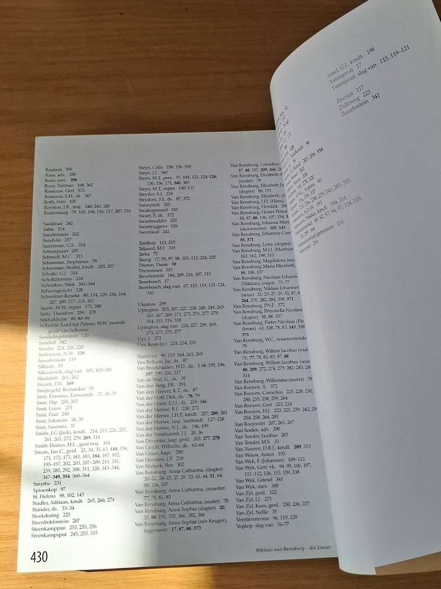 A.W.G Raath - Niklaas Van Rensburg: Die Siener -  Softcover - p432