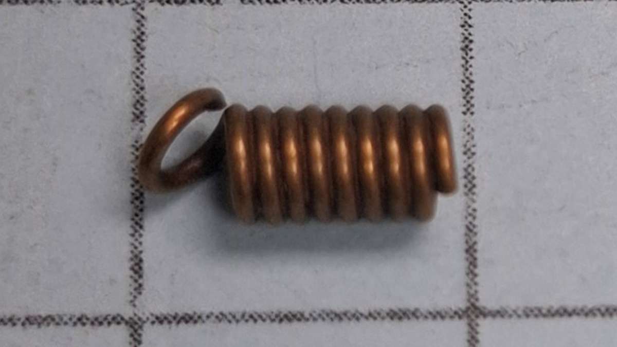 Brass tone Connector -3mm -  each