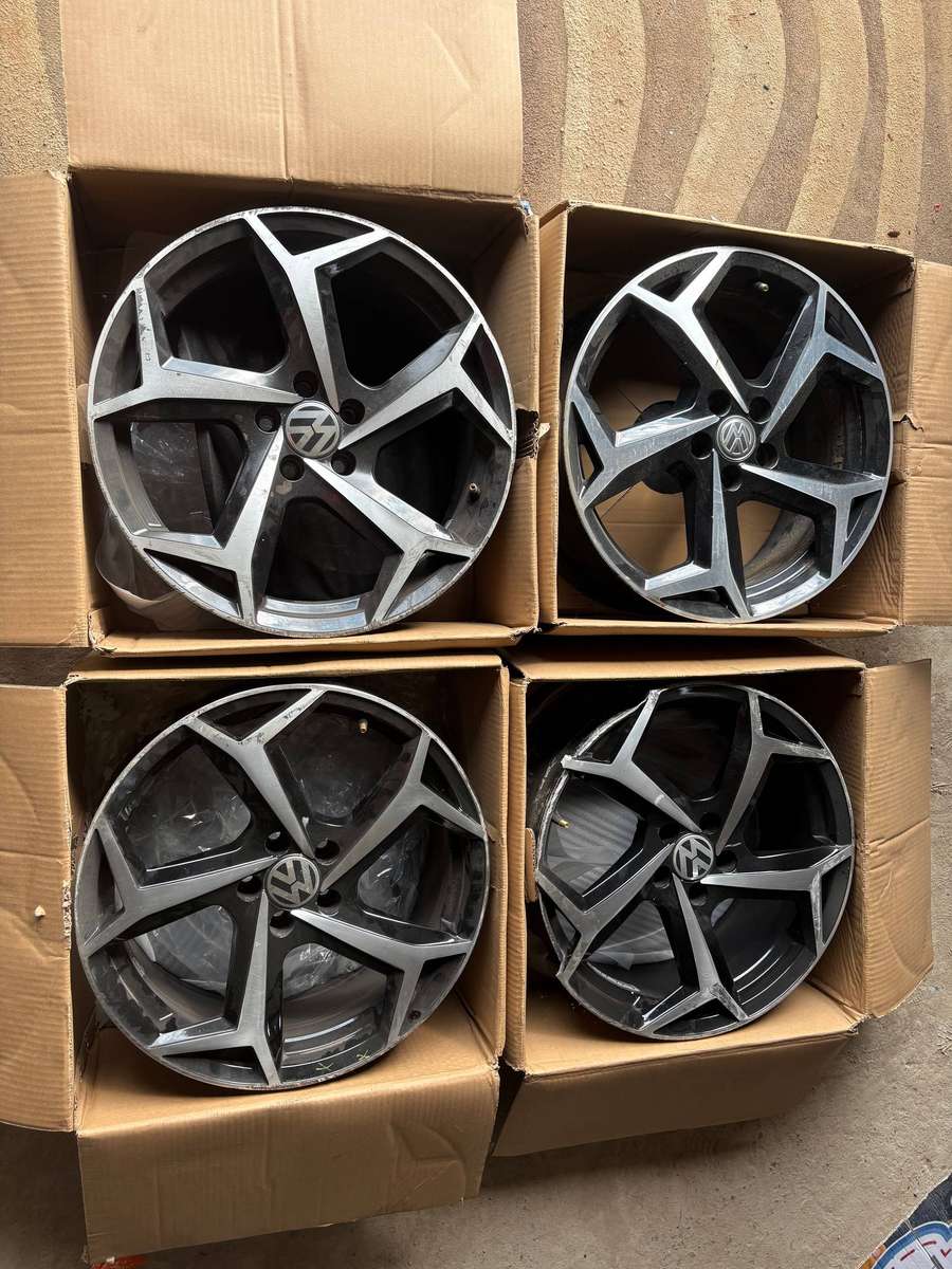 Mags & Wheels - 5x100 17x7J VW Polo 8 Mag Wheels - Used Alloy Rims was ...