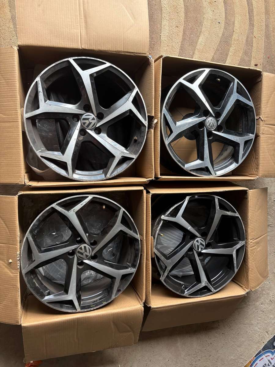 Used Hell Rims Mags & Wheels - 5x100 17x7J VW Polo 8 Mag Wheels - Used Alloy Rims was ...