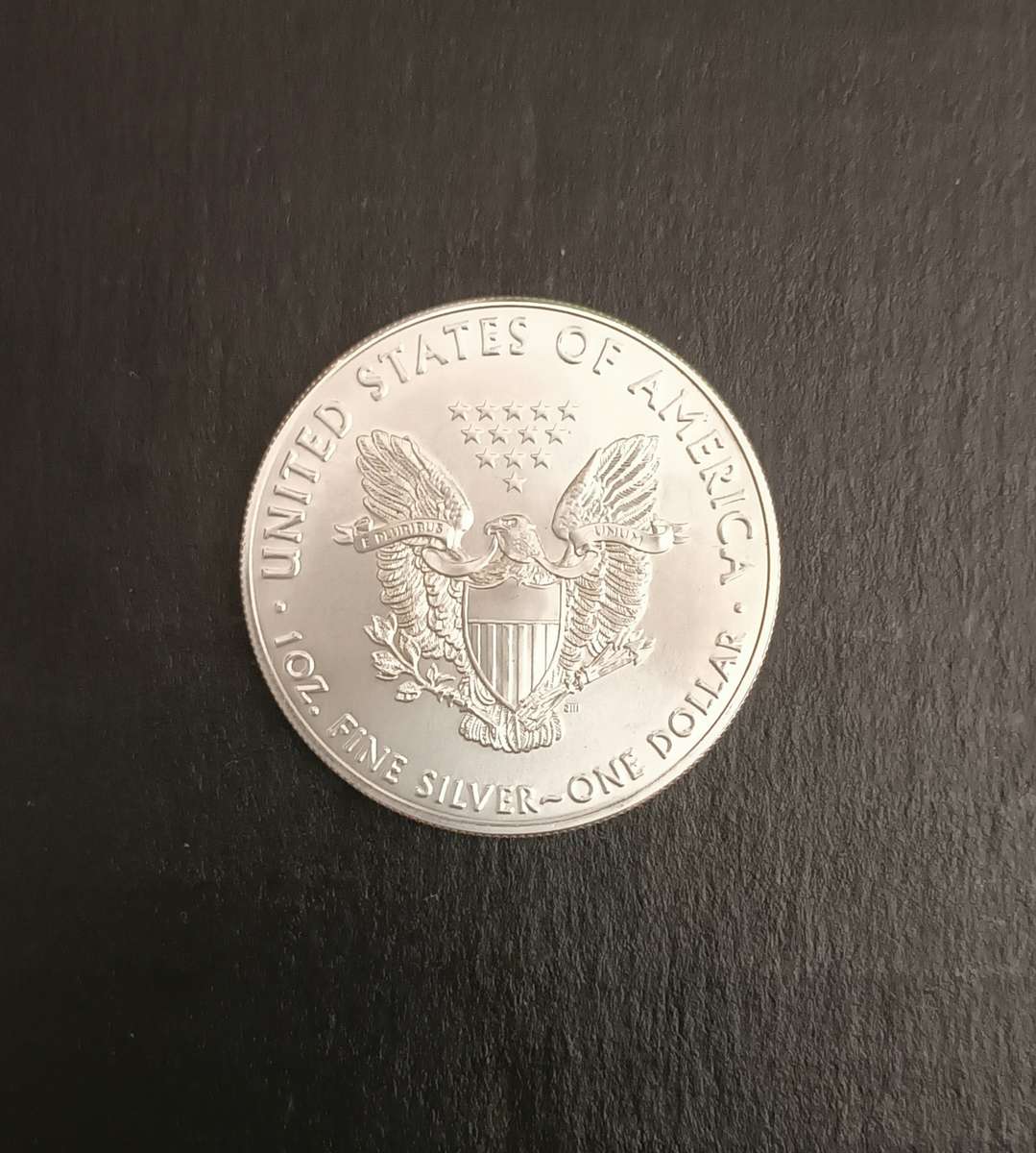 2018 ONE OZ UNITED STATES SILVER EAGLE COIN [CAP]