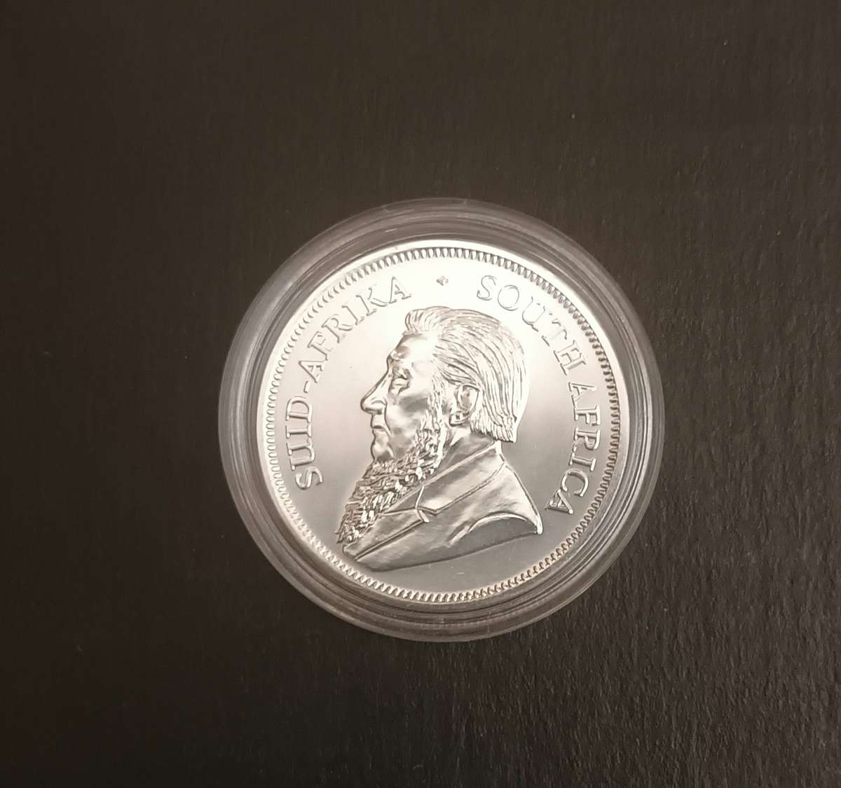 2021 ONE OZ SILVER KRUGERRAND COIN [CAP]