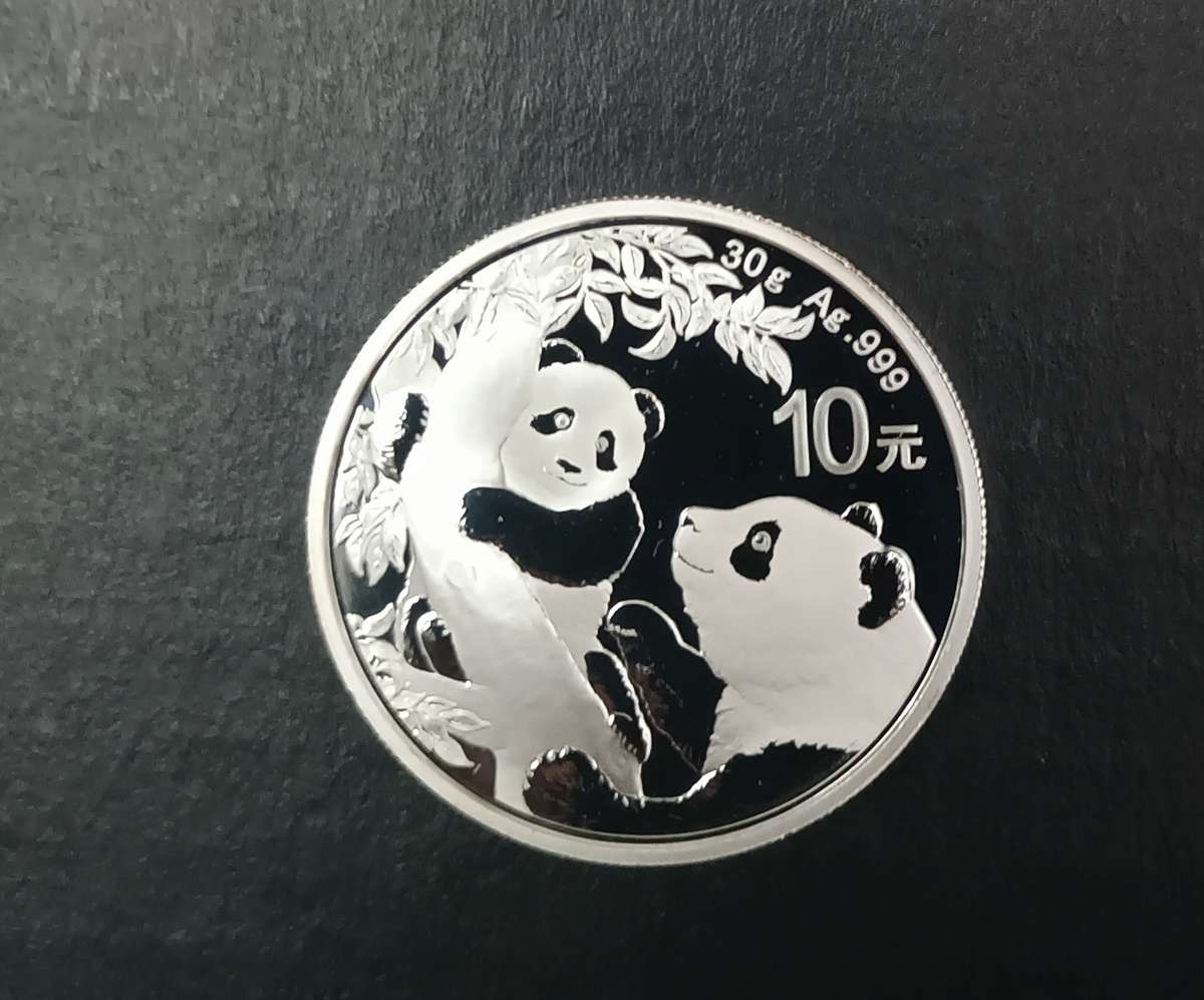 2021 30G .999 SILVER CHINESE PANDA COIN [CAP]