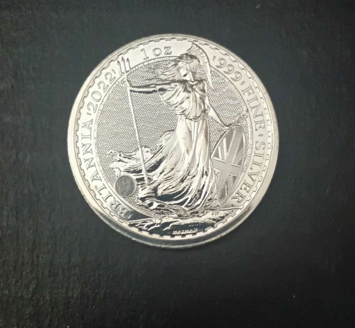 2022 1OZ SILVER BRITANNIA COIN [CAP]