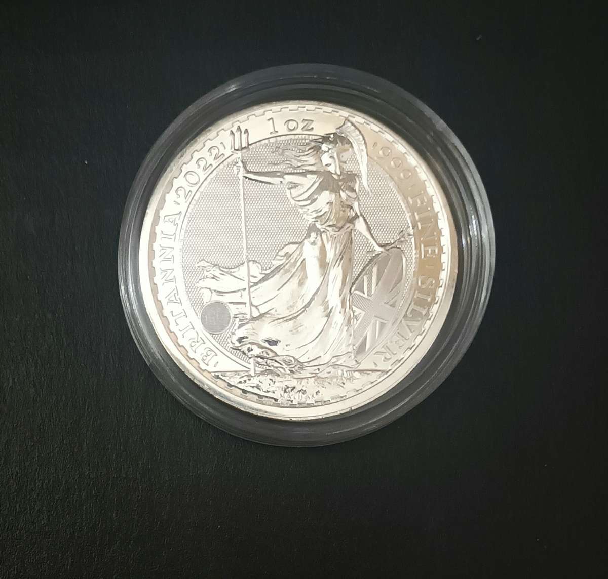 2022 1OZ SILVER BRITANNIA COIN [CAP]