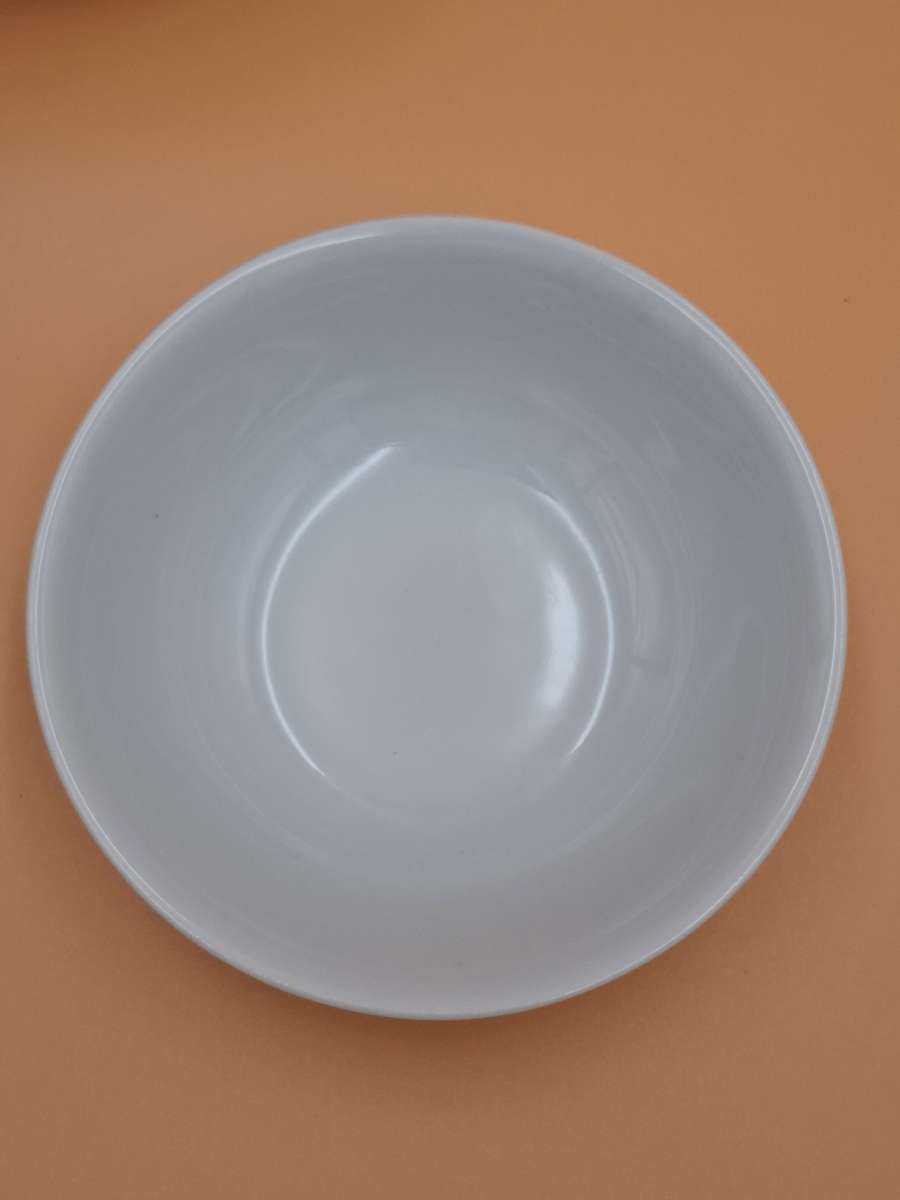 Vintage White Dessert Bowls X 9 - Made in Poland - Wawel Porcelain