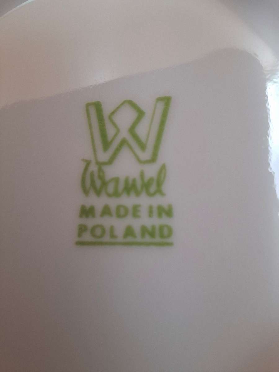 Vintage White Dessert Bowls X 9 - Made in Poland - Wawel Porcelain