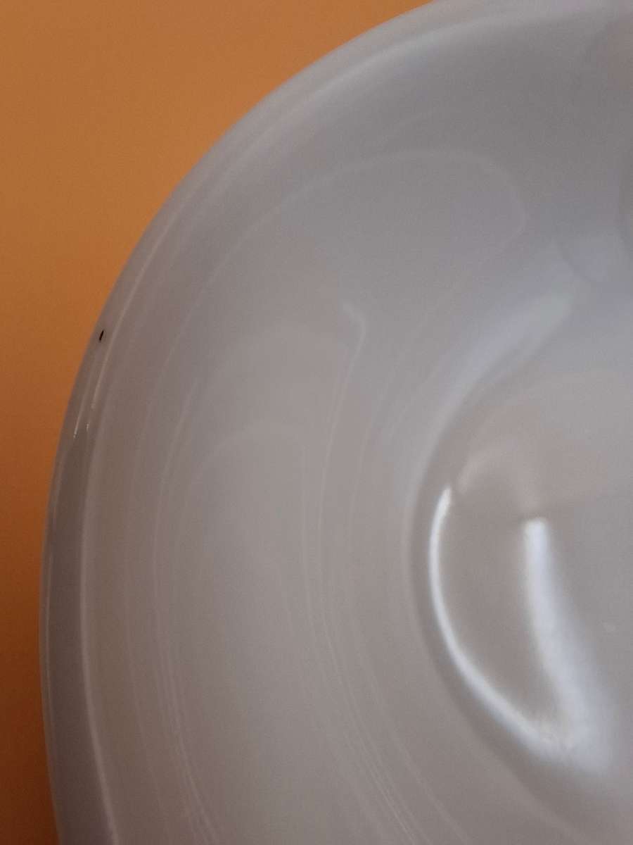 Vintage White Dessert Bowls X 9 - Made in Poland - Wawel Porcelain