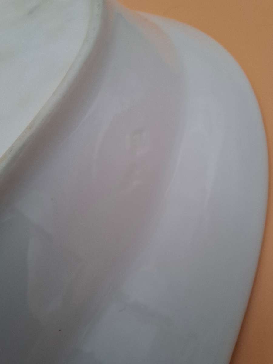 Vintage Royal Copenhagen Blue Fluted Full Lace Oval Serving Platter - stunning fluted pattern