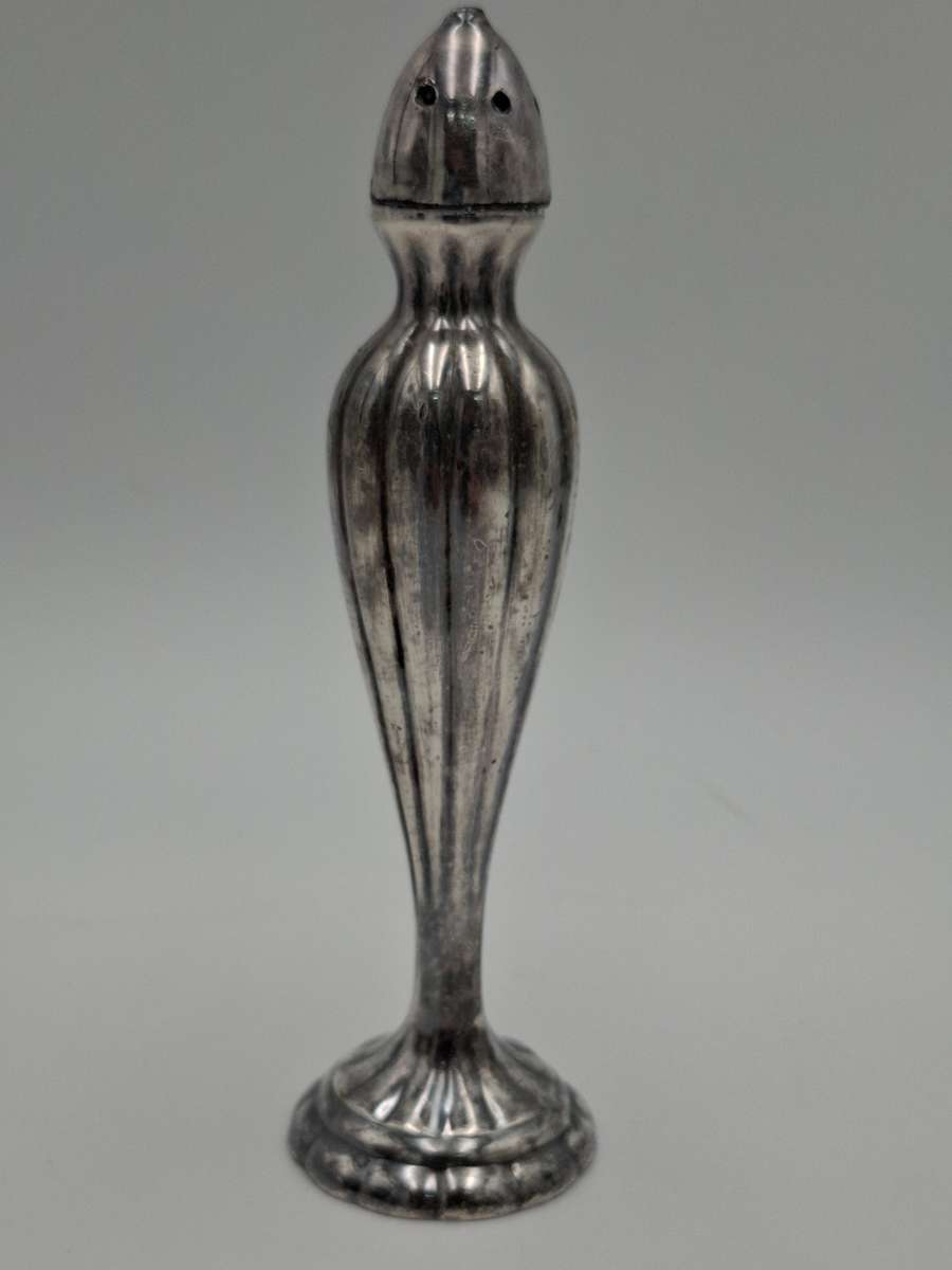 Vintage EP Lead Canada Salt & Pepper Shaker Dispensers - Solid and Elegant