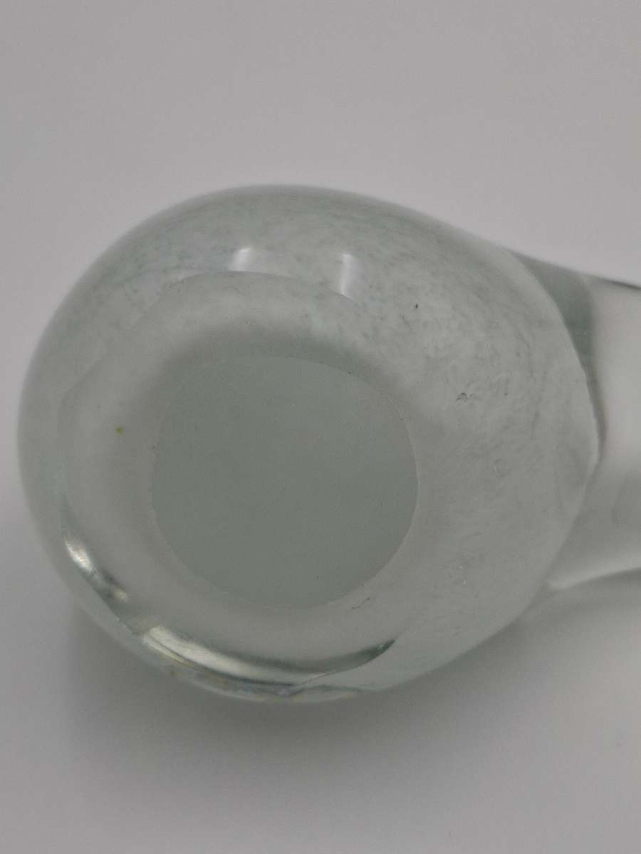 Vintage Glass Bird Paperweight