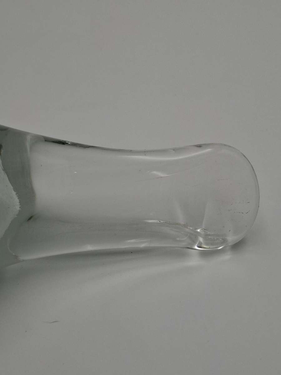 Vintage Glass Bird Paperweight