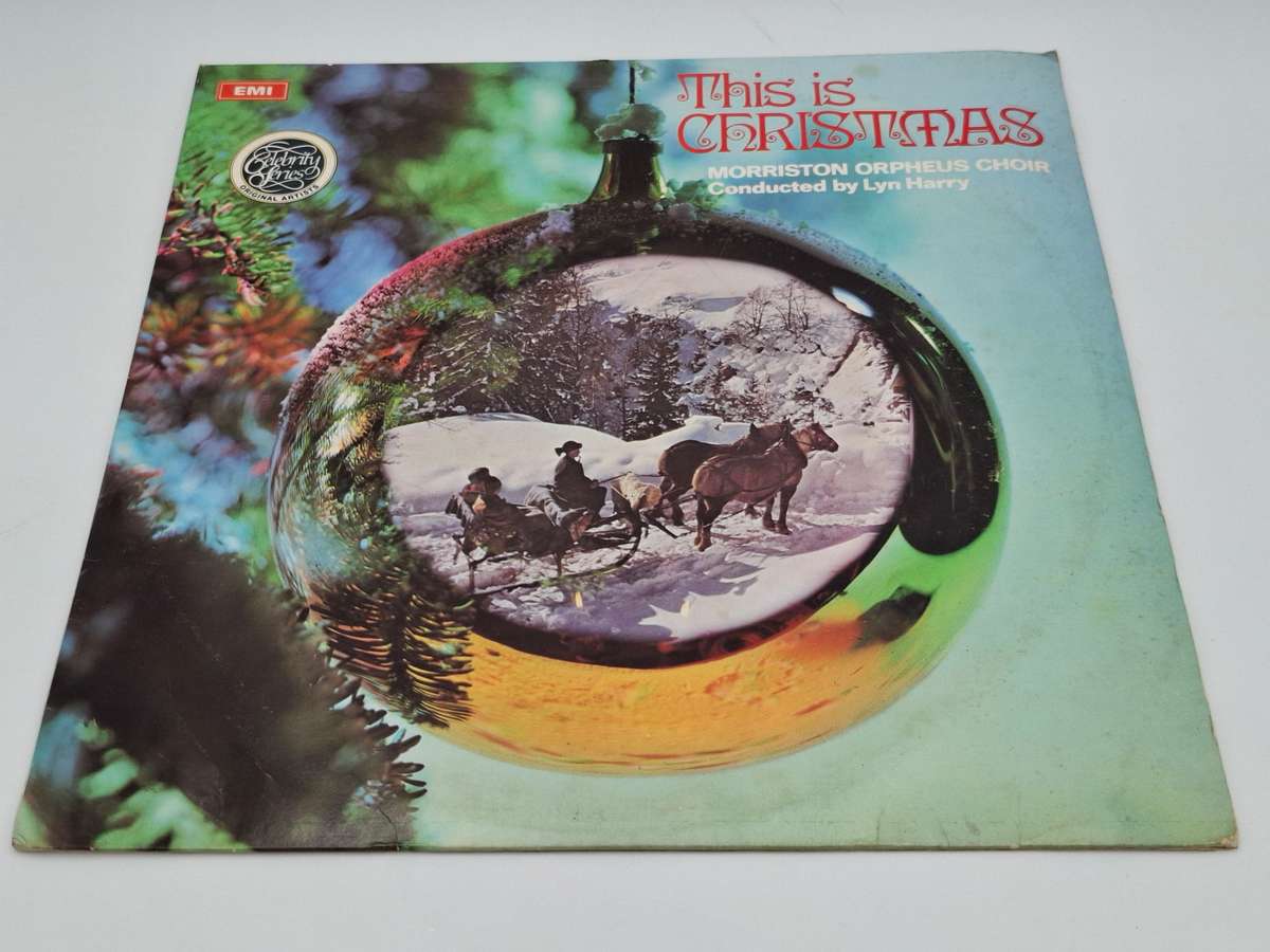 Vintage Christmas Vinyl Records