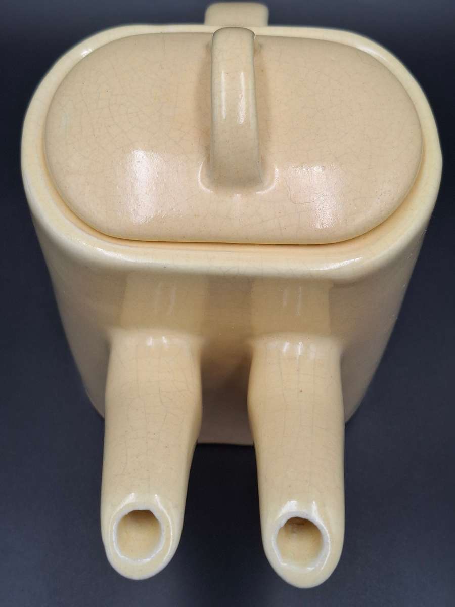 Vintage Taste Setter Teapot in Lemon with Double Spout