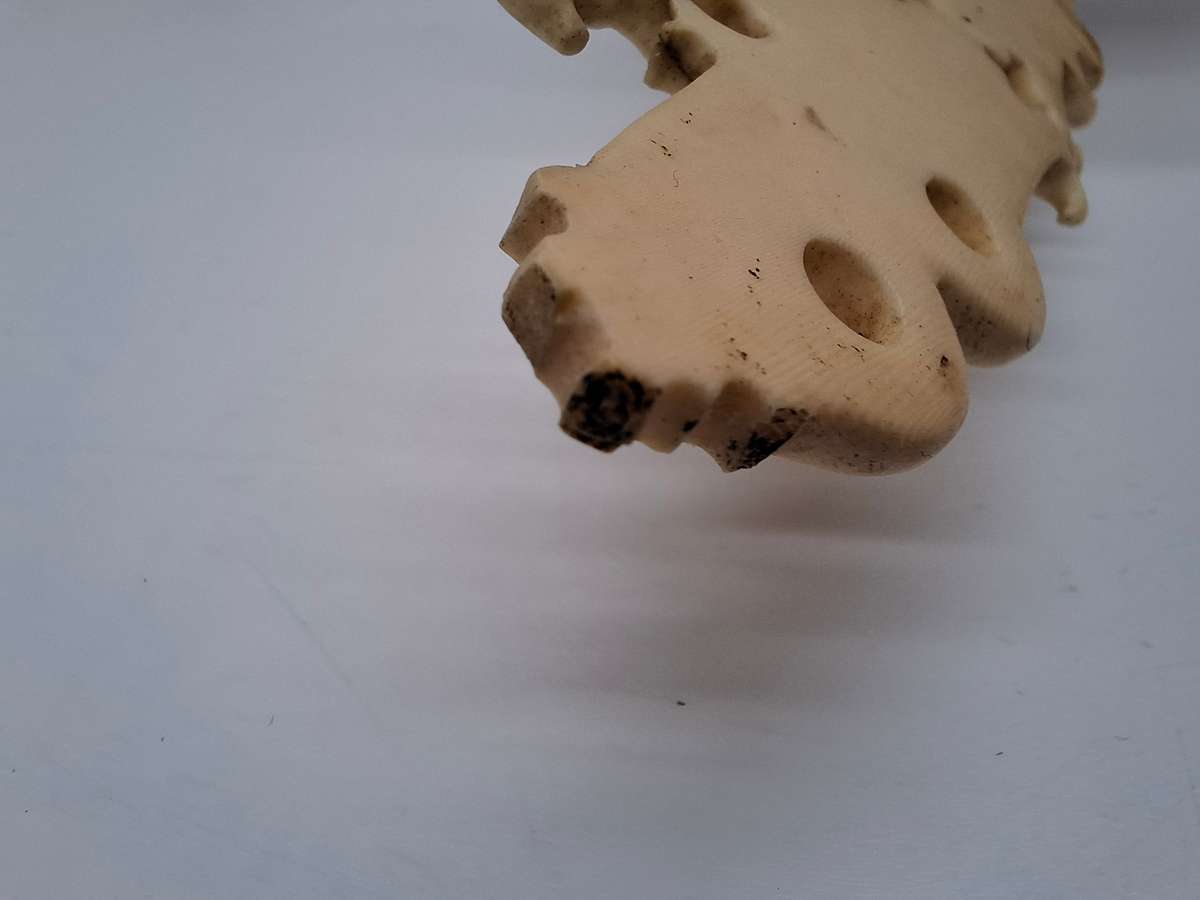 Vintage Bone Letter Opener - Beautiful carving