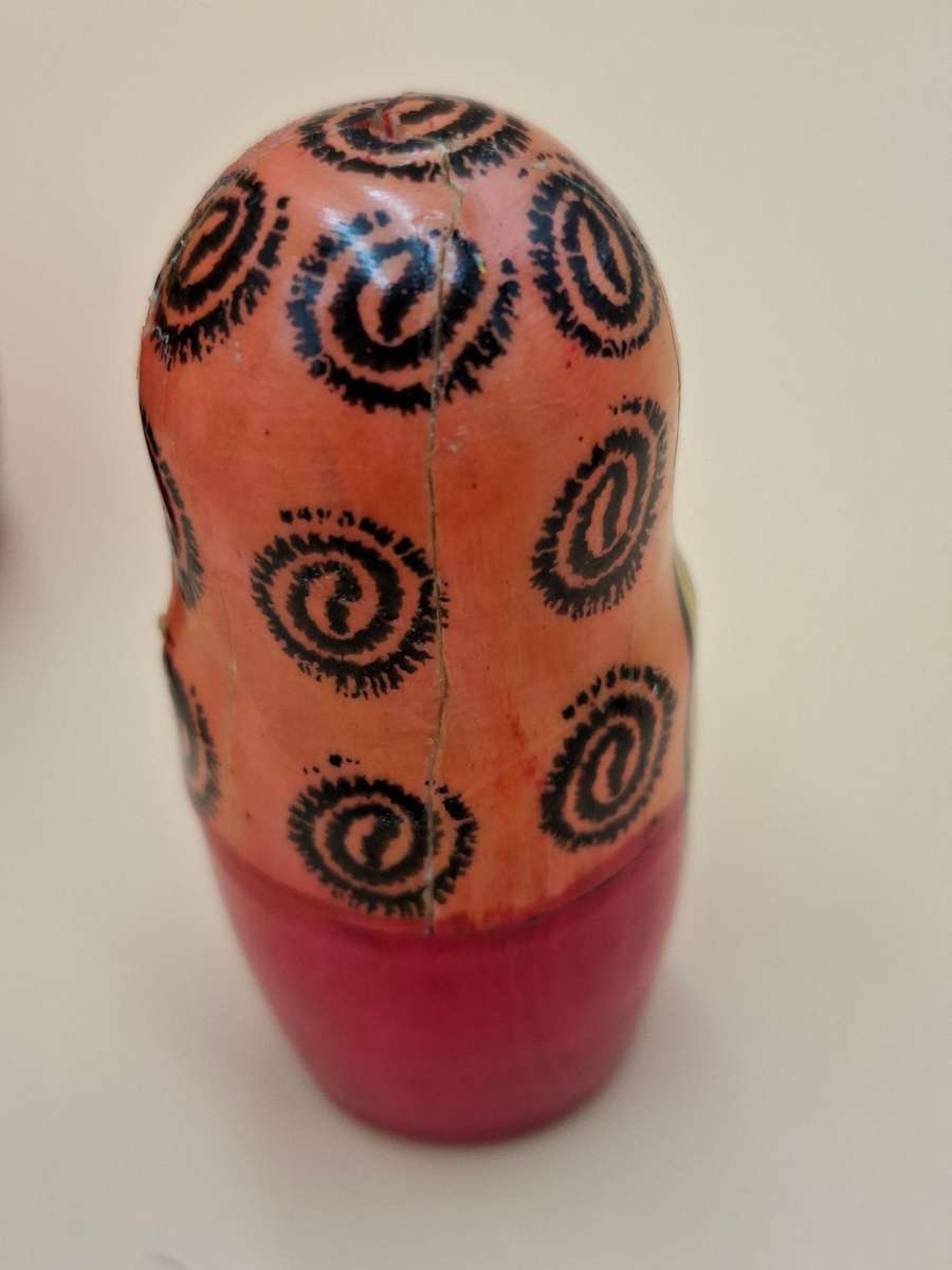 Matryosha/Babushka Wooden Dolls - 7 Layers with Vibrant Colours