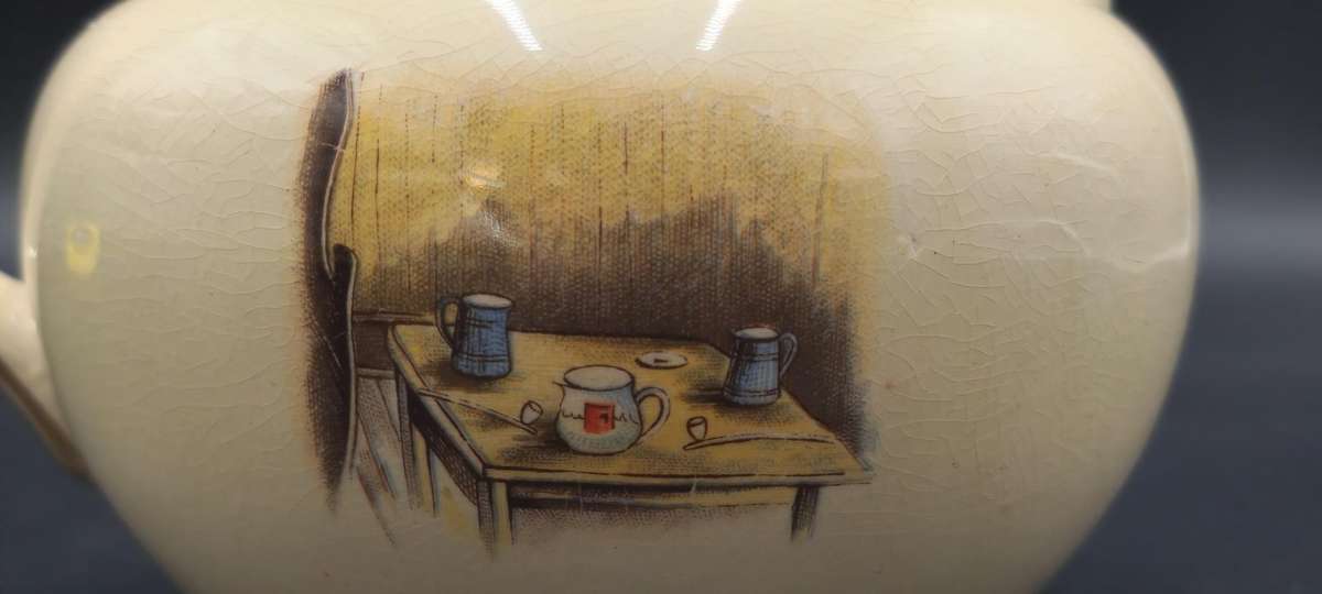 Vintage Arthur Wood "Ye Olde English Inns" Milk Jug - 11cm H - Great Condition