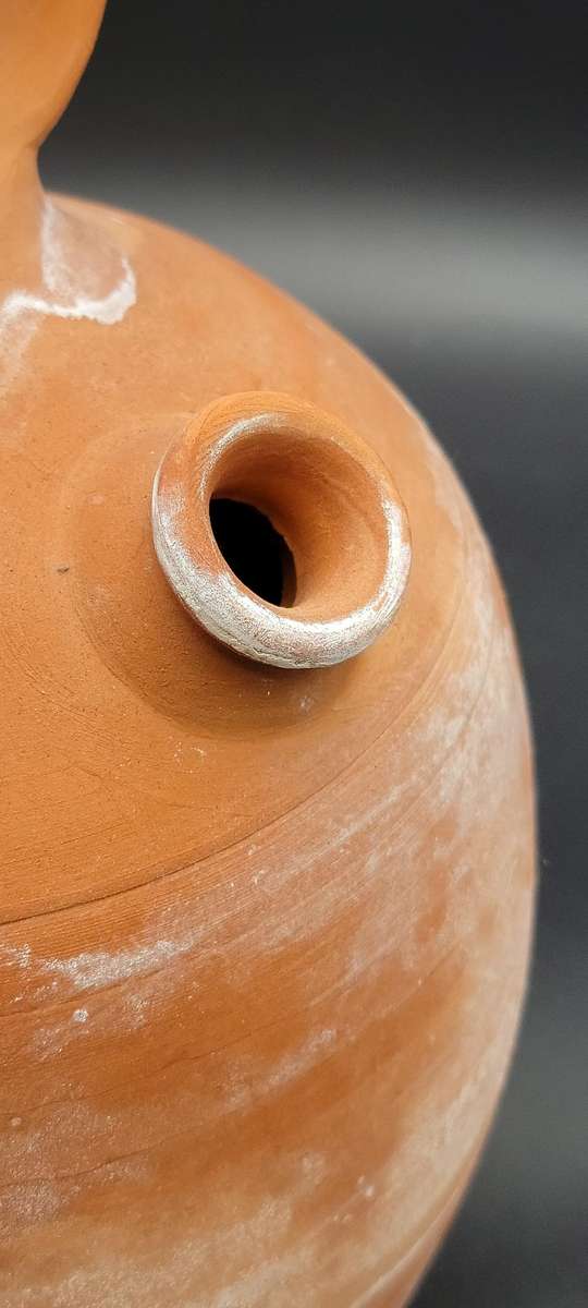 Vintage Spanish Traditional Water Pitcher "Botijo" - 32cm H