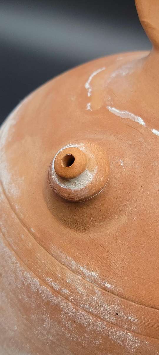 Vintage Spanish Traditional Water Pitcher "Botijo" - 32cm H