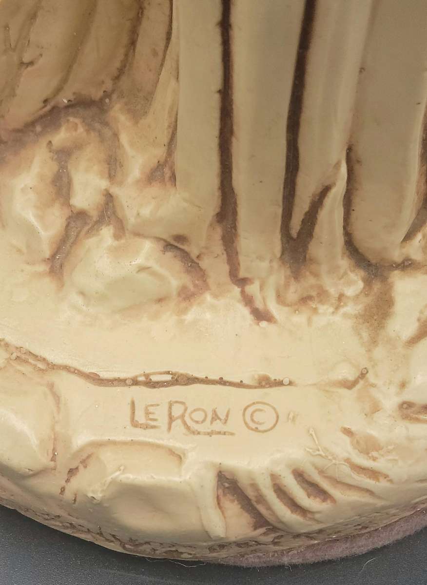 Large Vintage Le Ron Flamingo Figurine - Signed - In Great Condition - 44cm High