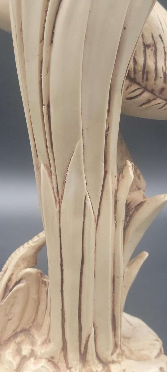 Large Vintage Le Ron Flamingo Figurine - Signed - In Great Condition - 44cm High