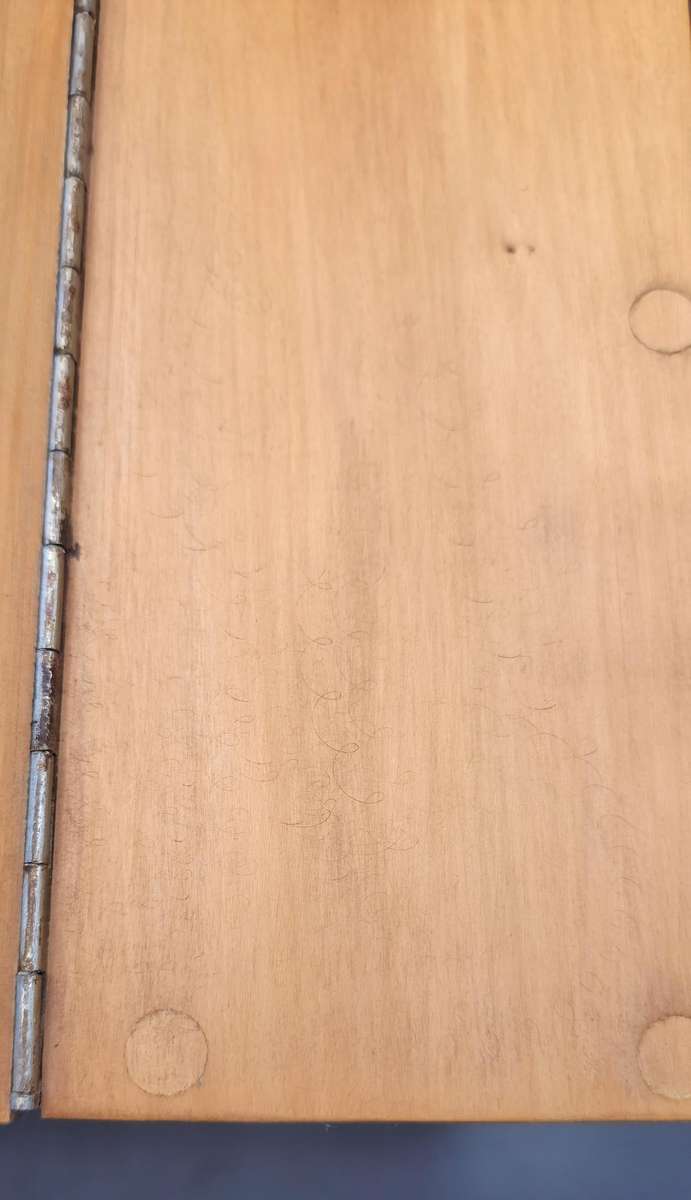 Vintage Solid Yellowwood or Paumarfin Bread bin - excellent condition