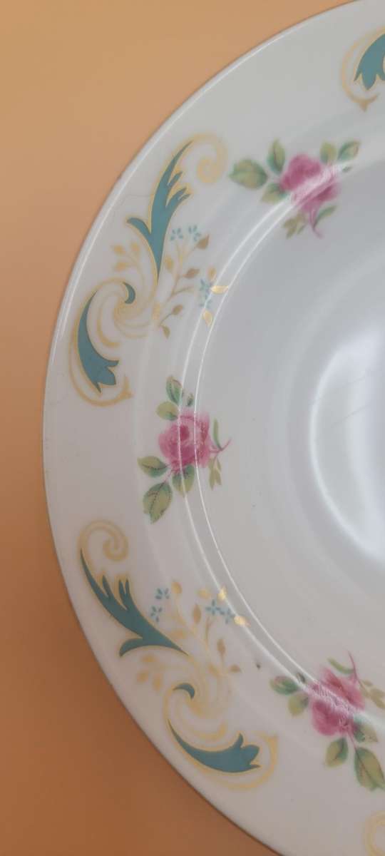 Vintage "Wentworth" Fine Bone China Mini Butterdish - Staffordshire England