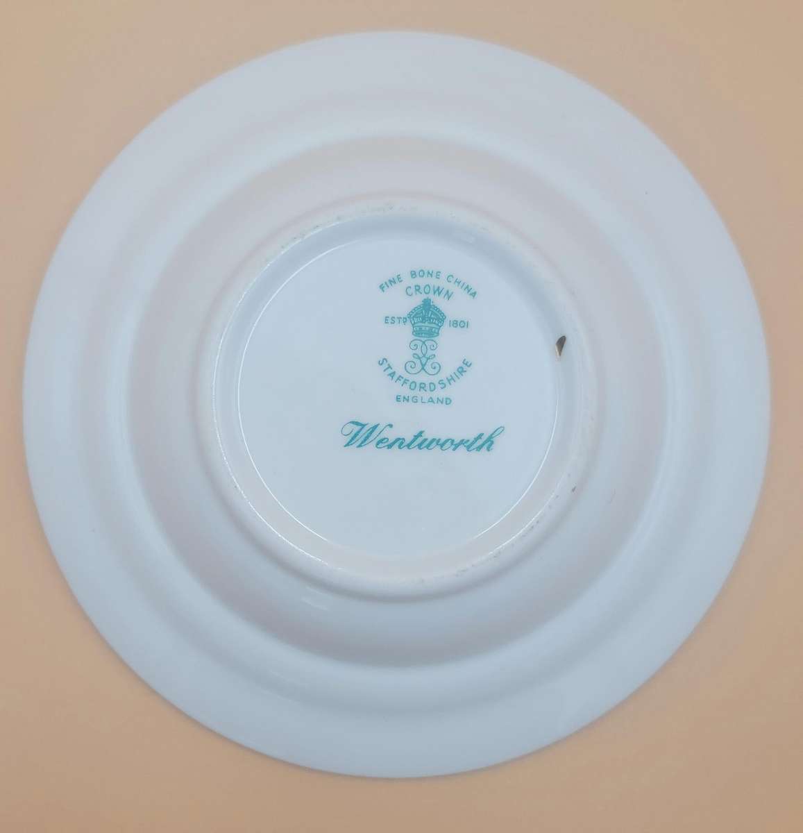 Vintage "Wentworth" Fine Bone China Mini Butterdish - Staffordshire England