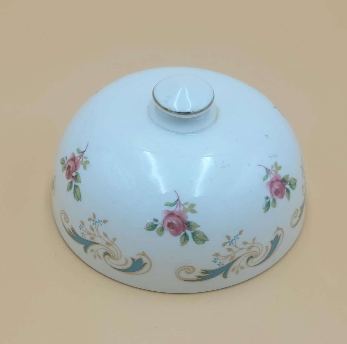Vintage "Wentworth" Fine Bone China Mini Butterdish - Staffordshire England