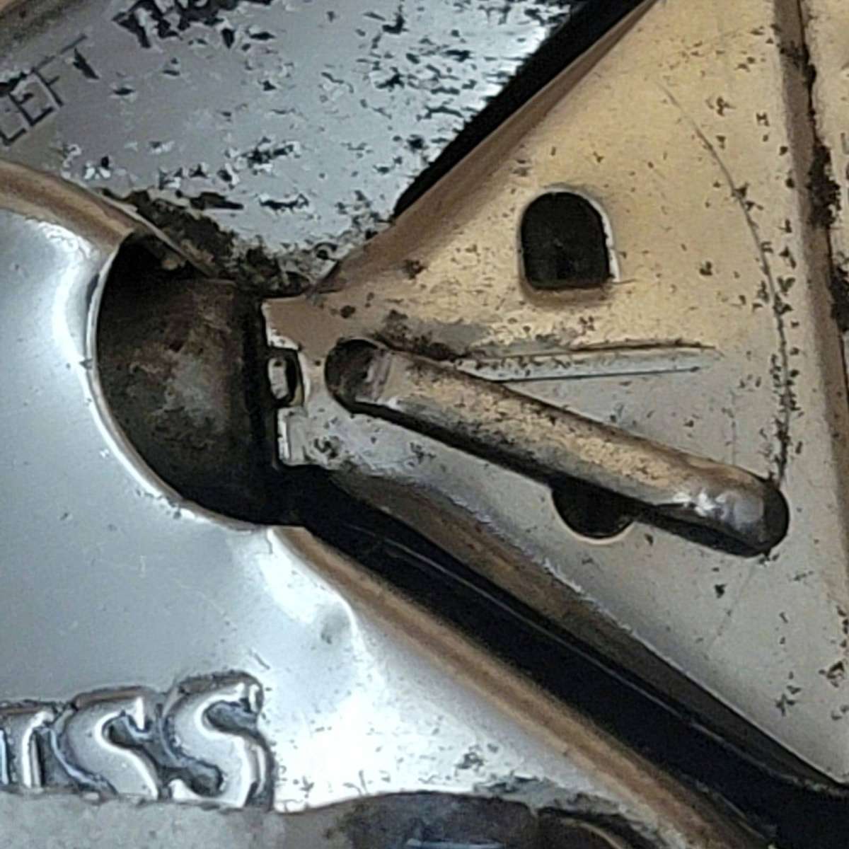 Antique Kriss Kross Stropper Razor Blade Sharpener - Collector's Item