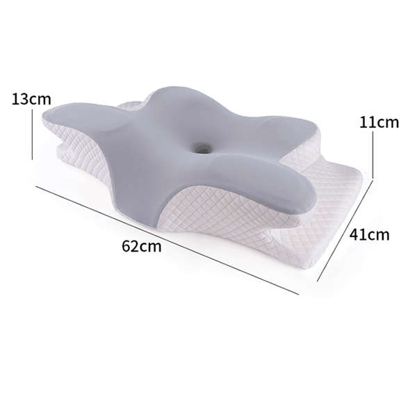 Orthopedic Premium Memory Foam Pillow for Neck and Shoulder- Hypoallergenic