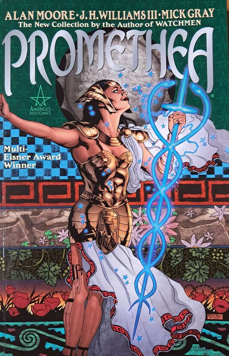 Graphic Novel - Promethea by Alan Moore.
