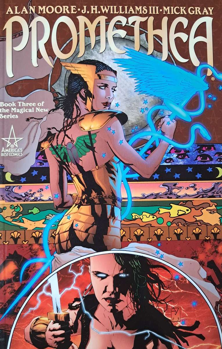 Graphic Novel - Promethea by Alan Moore.