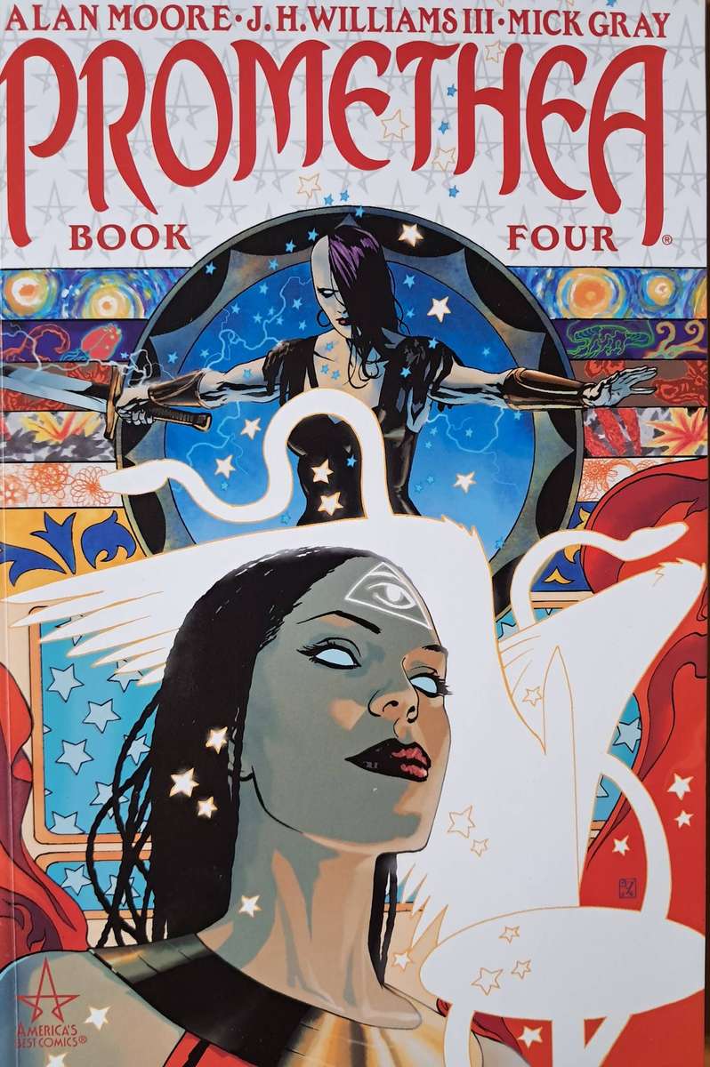 Graphic Novel - Promethea by Alan Moore.