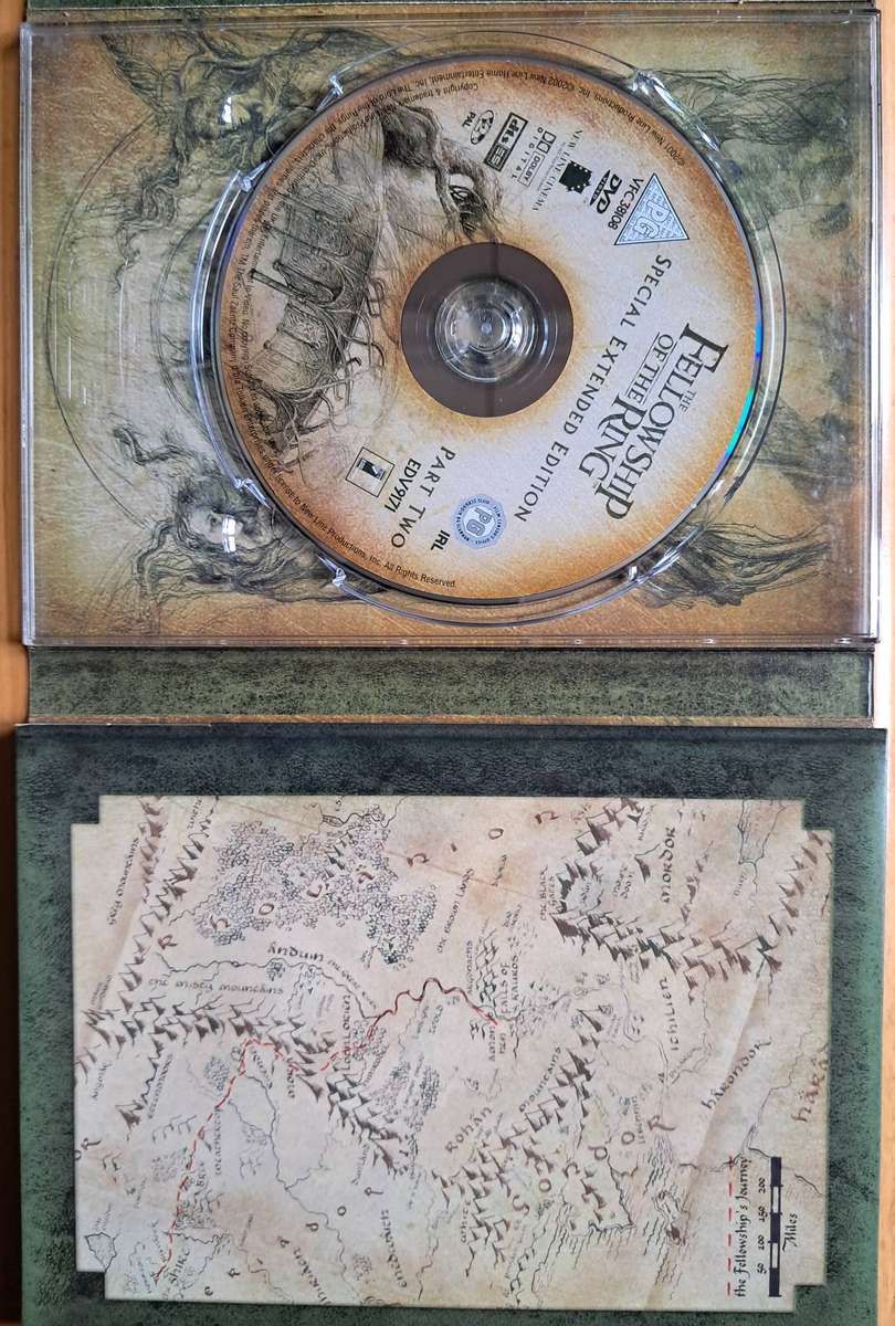 DVD - The Lord of the Rings Trilogy Extended Special Editions