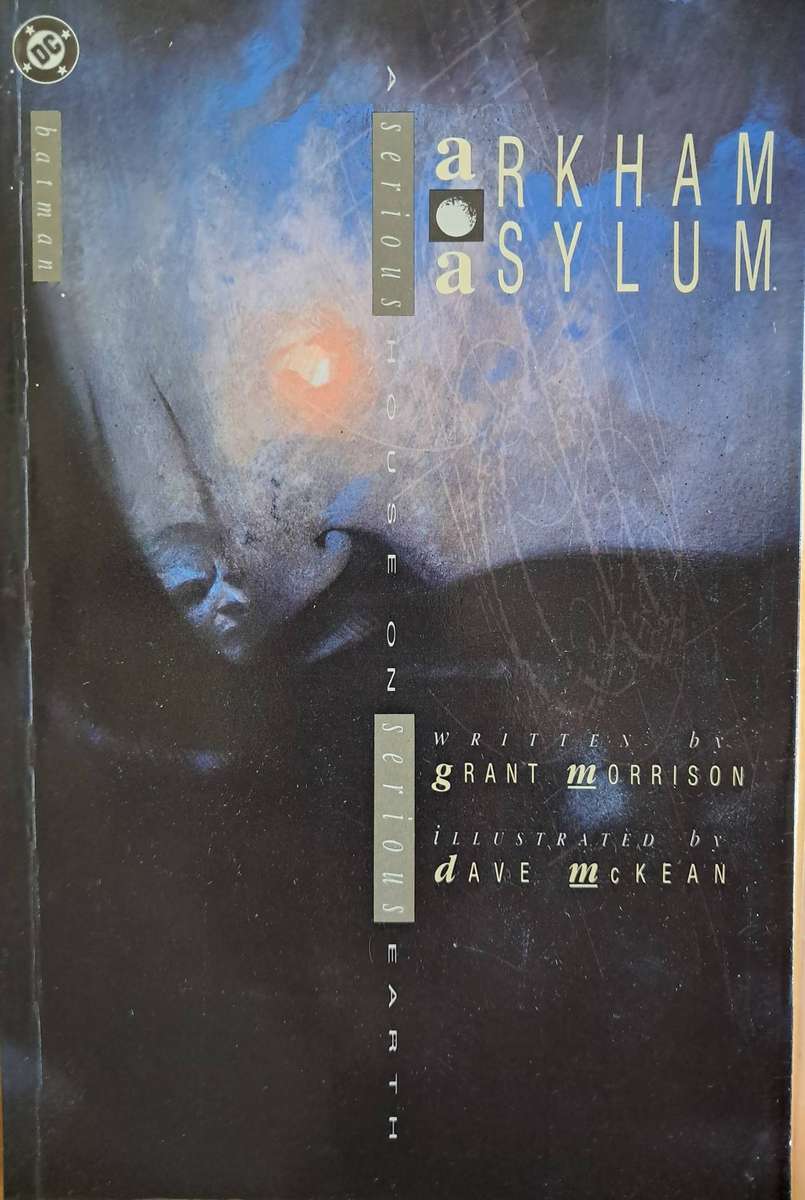 Batman - Arkham Asylum Serious House on Serious Earth by Grant Morrison and Dave McKean