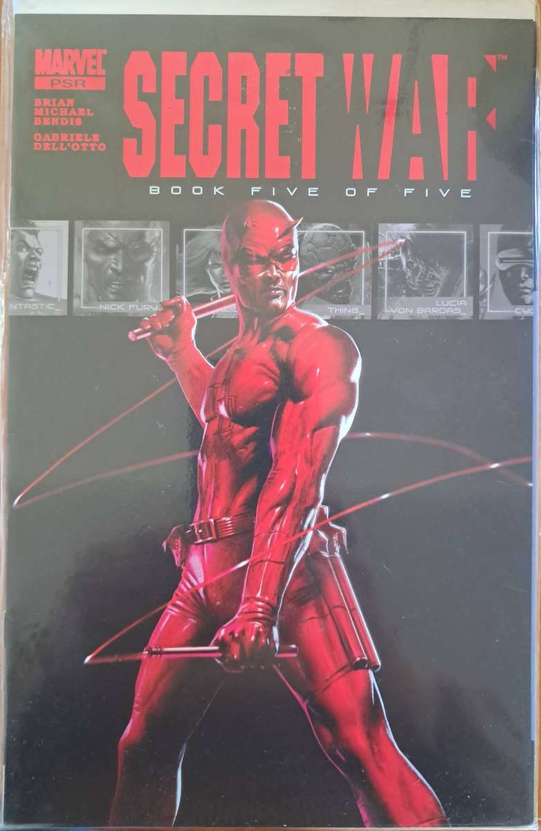 Secret War by Brian Michael Bendis (2004) 5 Issues