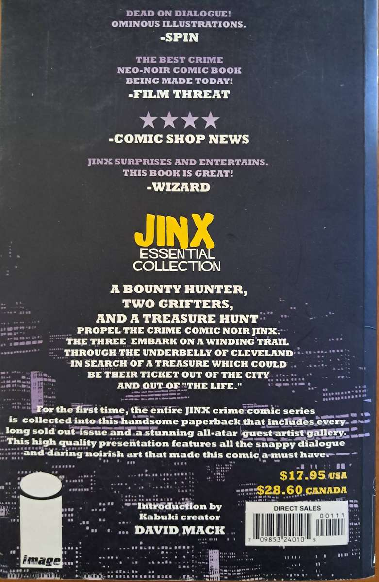 Jinx by Brian Michael Bendis