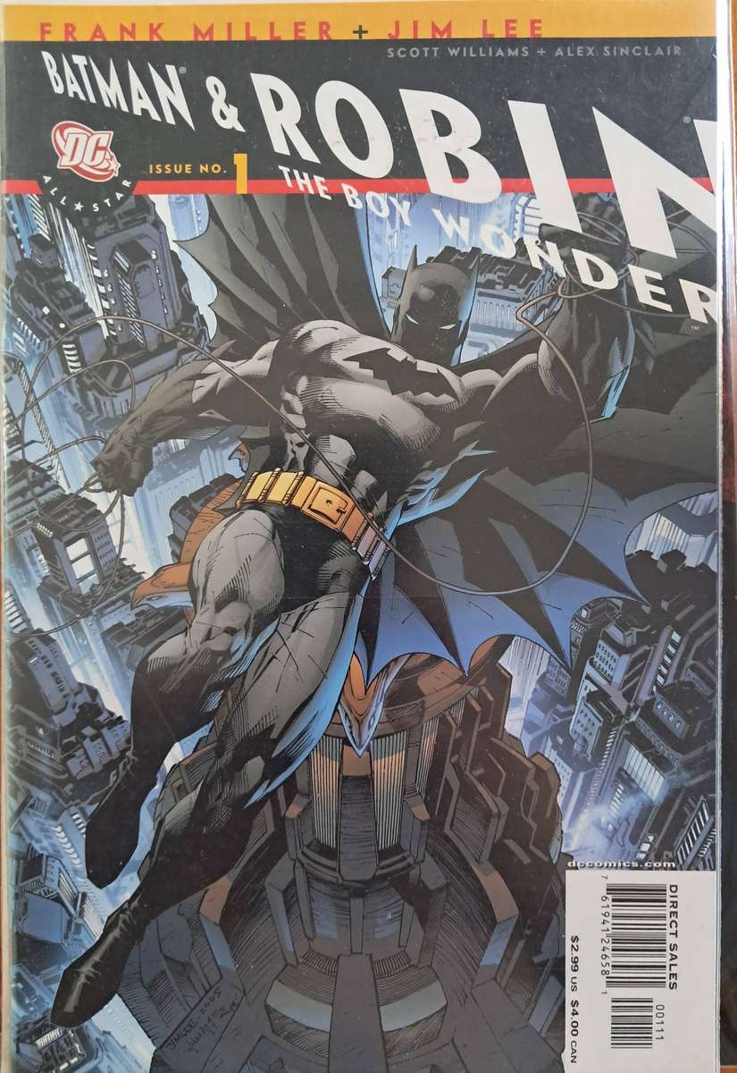 All Star Batman and Robin, The Boy Wonder by Frank Miller Issues 1-4 (2005)