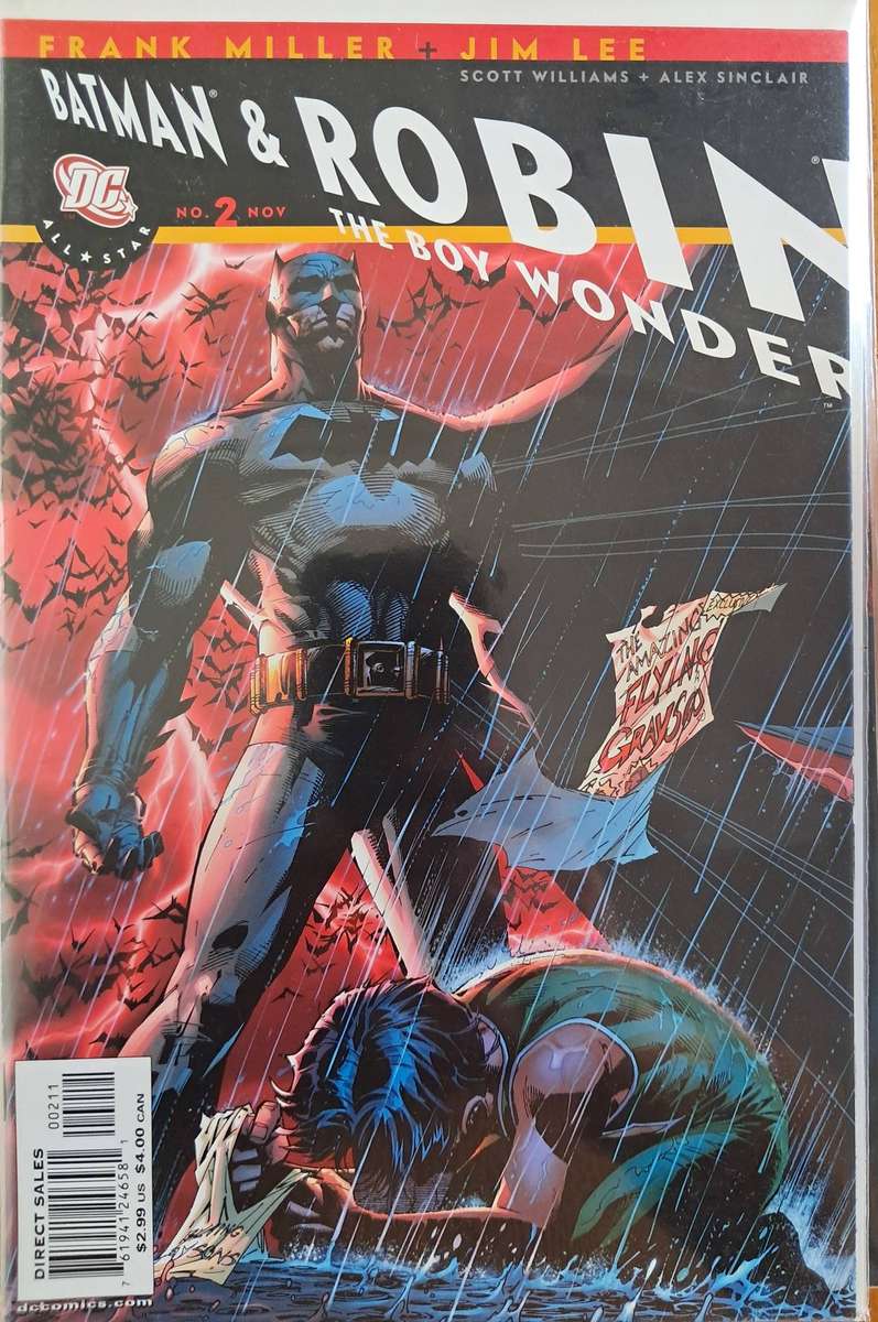 All Star Batman and Robin, The Boy Wonder by Frank Miller Issues 1-4 (2005)