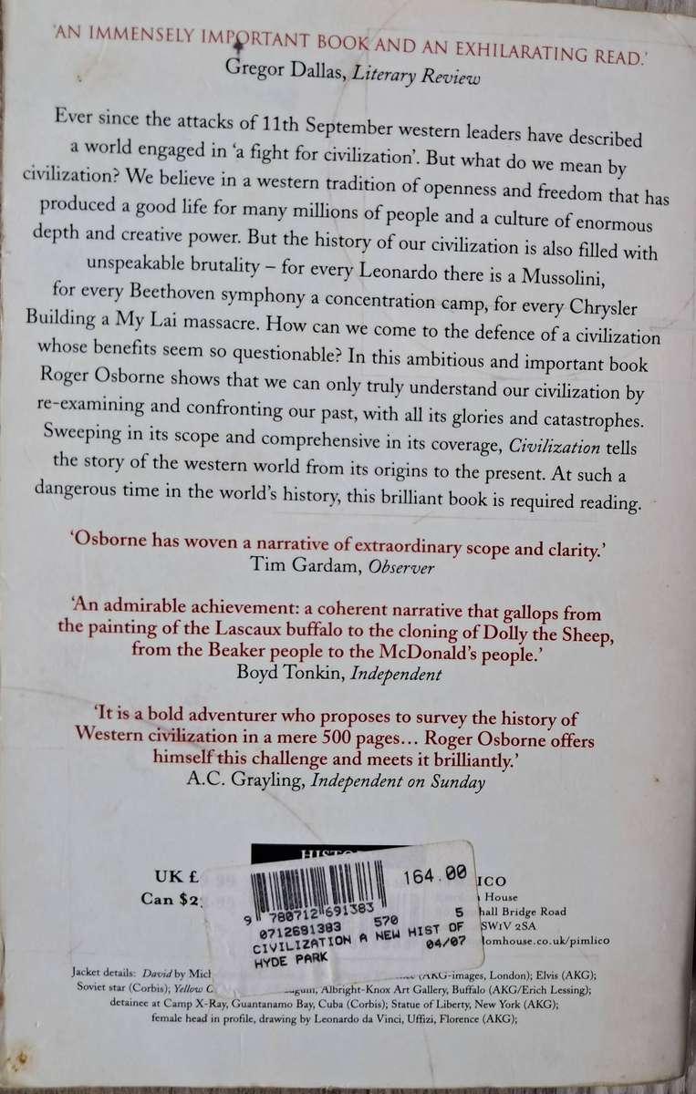 Civilization - A New History of the Western World