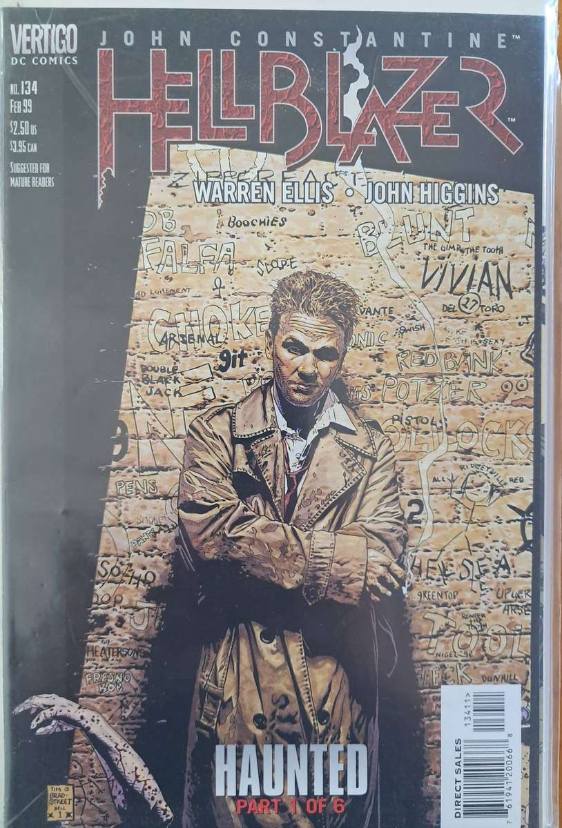 Hellblazer by Warren Ellis Issues 134 - 143